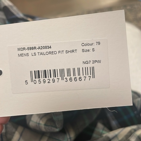 Men’s PS Paul Smith Tailored Fit Shirt - Size S - Picture 4 of 4